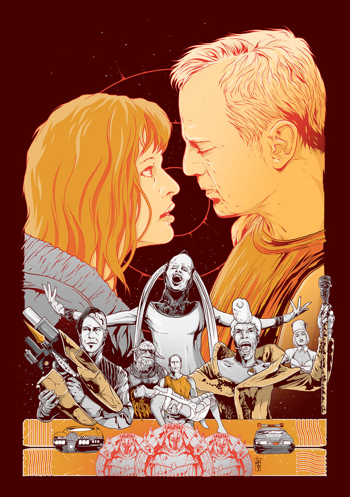 The Fifth Element poster art