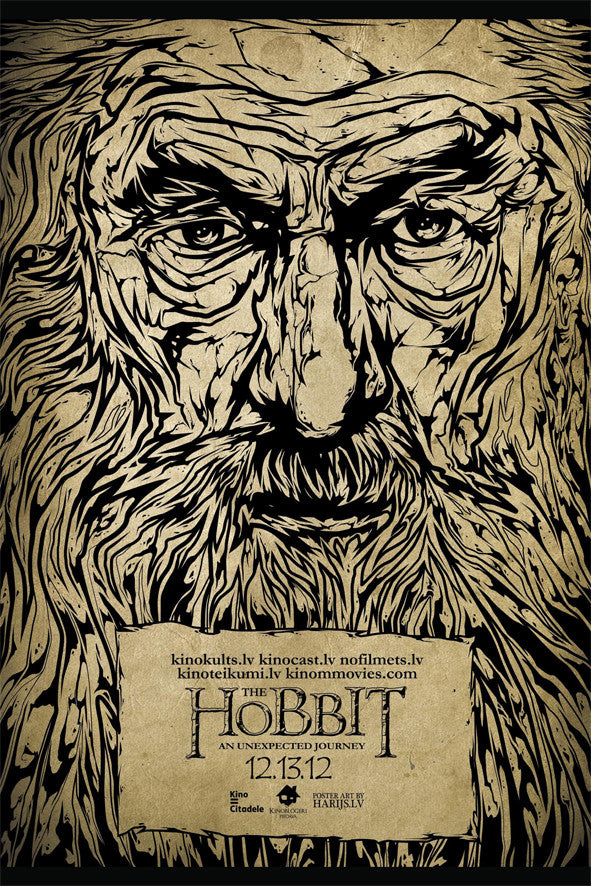 hobbit alternative movie poster art