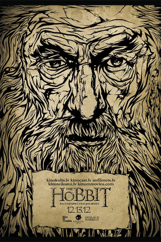 The Hobbit alternative poster art