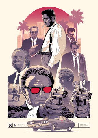 Reservoir Dogs poster art